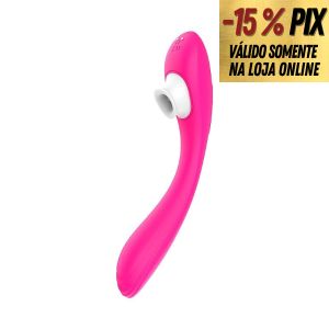 S-HANDE SHALLOW - VIBRADOR PARA PONTO G COM PULSADOR PARA CLITÓRIS